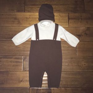 Baby Boy Cotton Knit One Piece